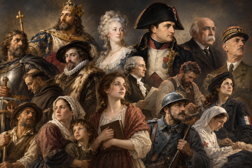 Les destins de l&rsquo;histoire de France